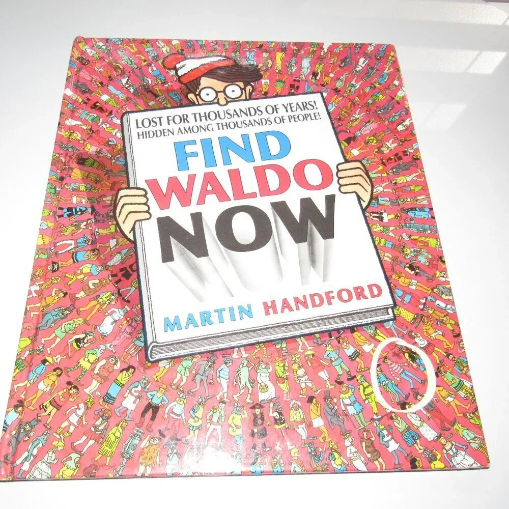 Vintage Find Waldo Now Hardcover Puzzle Book • Martin Handford • Little, Brown